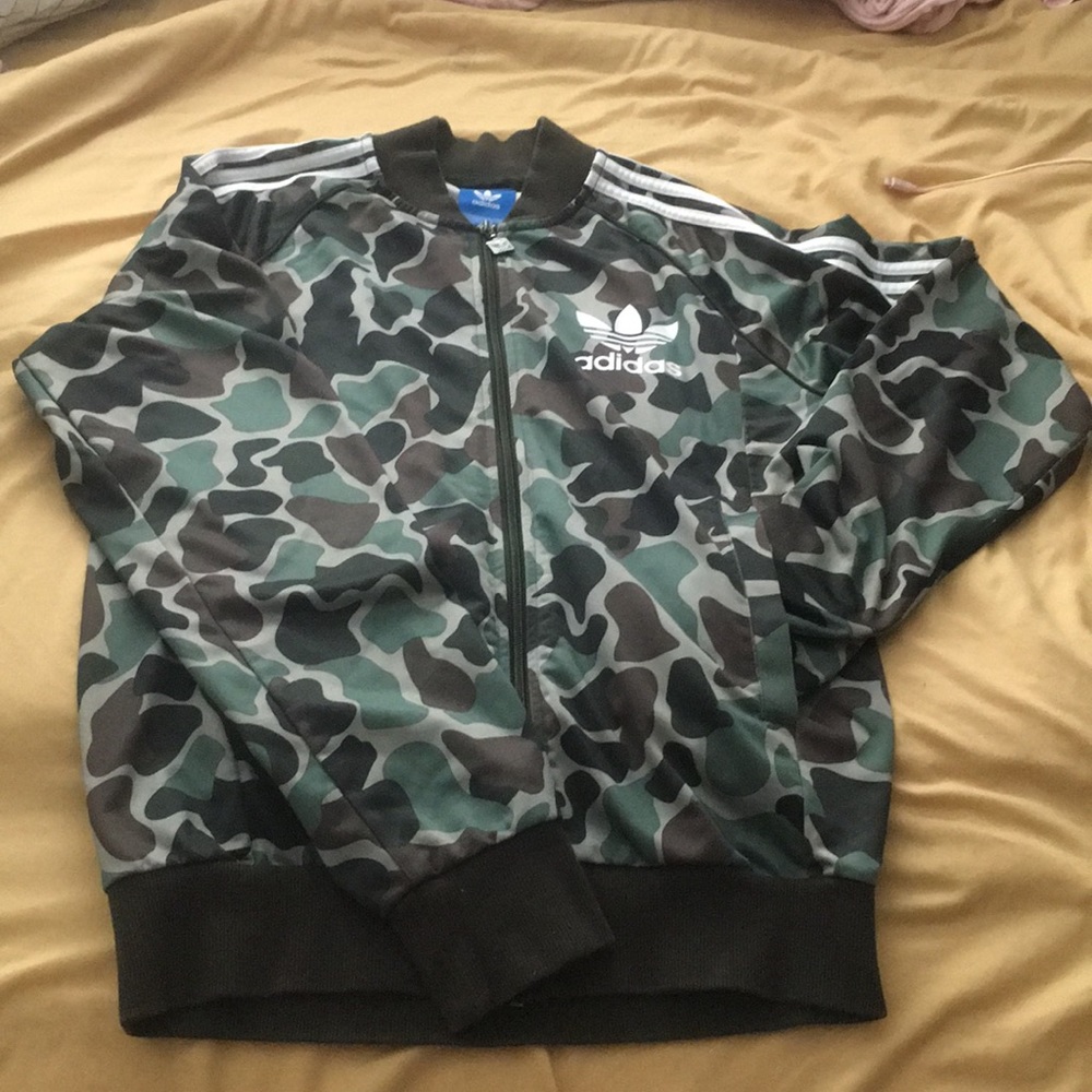 Adidas camo jacket